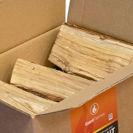 64 dozen Giant Flames haardhout gemengd hard eiken / haagbeuk mix FSC - Afbeelding 2